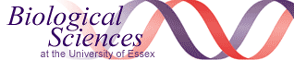 The University of Essex, Department of Biological Sciences: link to home page